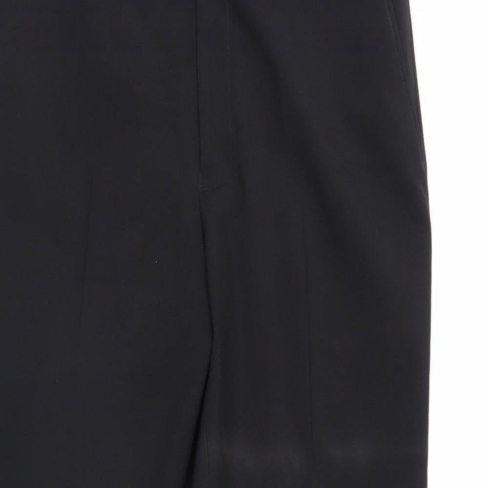 Preworn Mens Black   Trousers  Size 38 L31 in