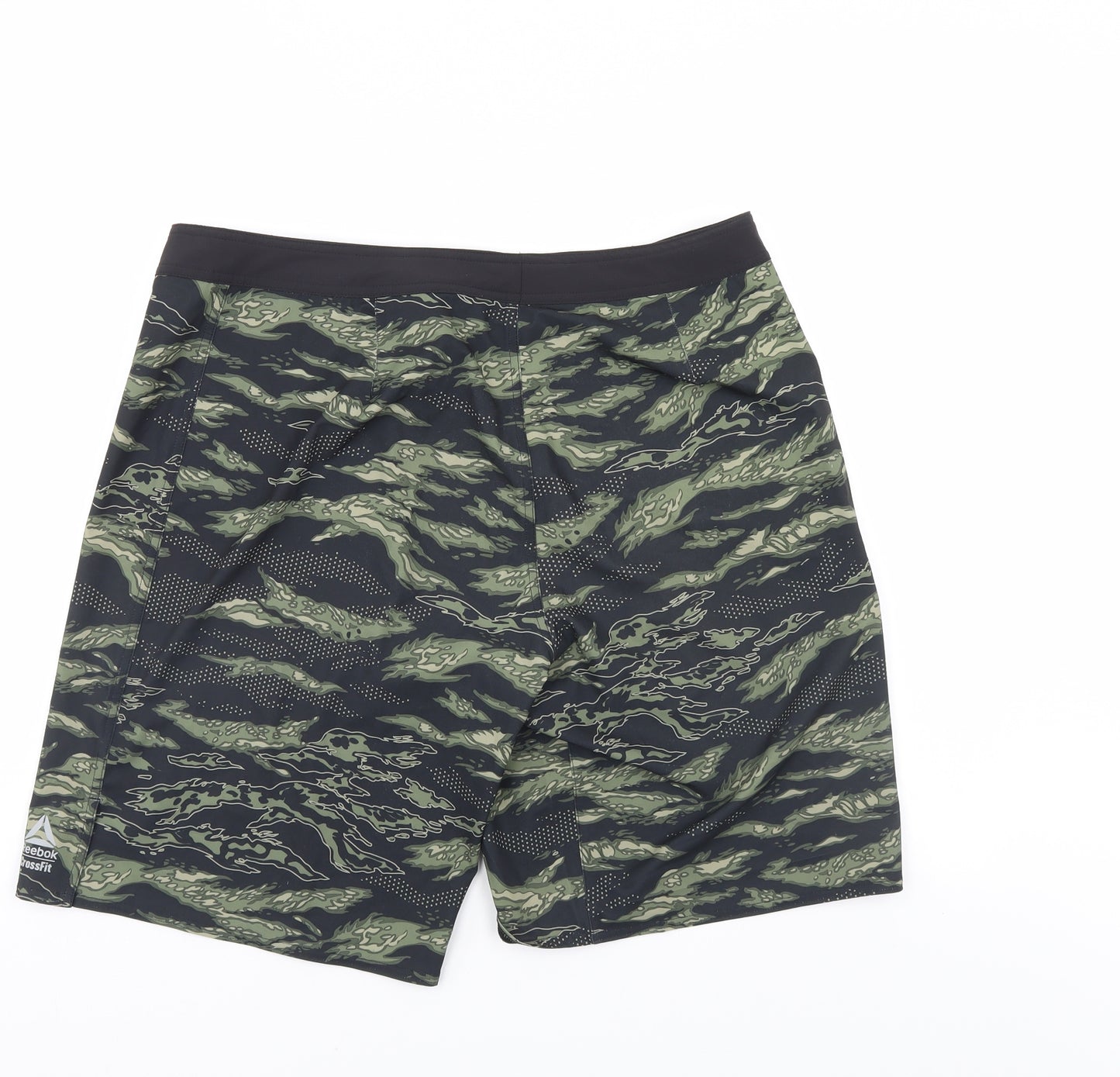Reebok Mens Multicoloured Camouflage   Shorts Size 34
