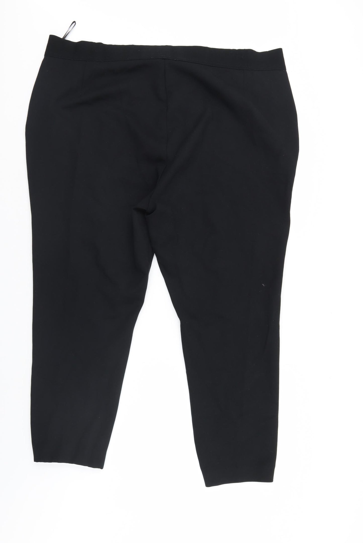 M&S Womens Black   Trousers  Size 26 L26 in