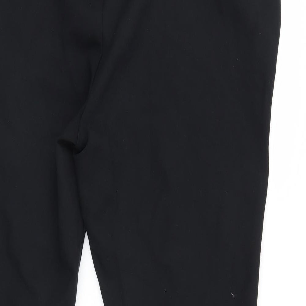 M&S Womens Black   Trousers  Size 26 L26 in