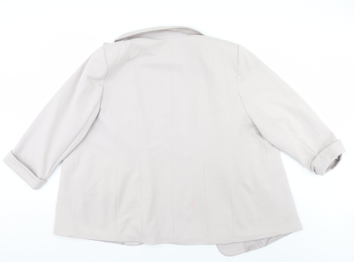 Evans Womens Ivory   Jacket  Size 28