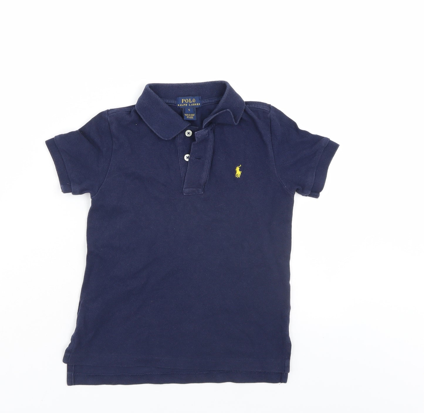 Ralph Lauren Boys Blue   Basic Polo Size 5 Years