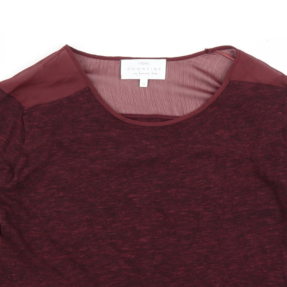 NEXT Womens Red   Pullover Jumper Size 12