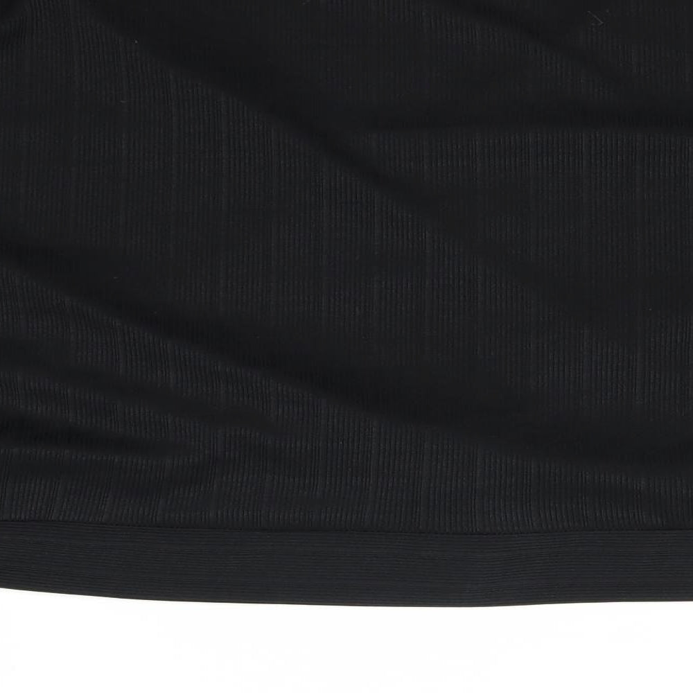 New Look Womens Black   Cropped Blouse Size 28