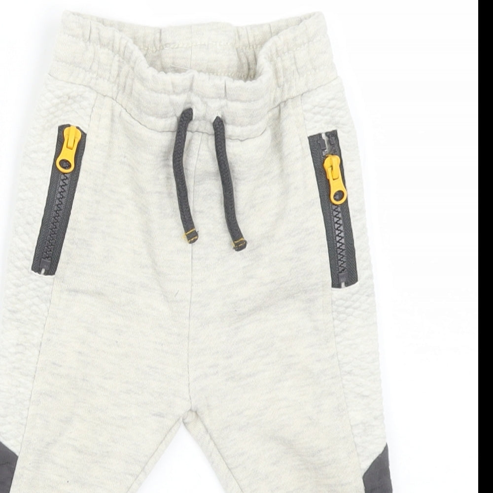 Primark Baby White   Sweatpants Trousers Size 9-12 Months