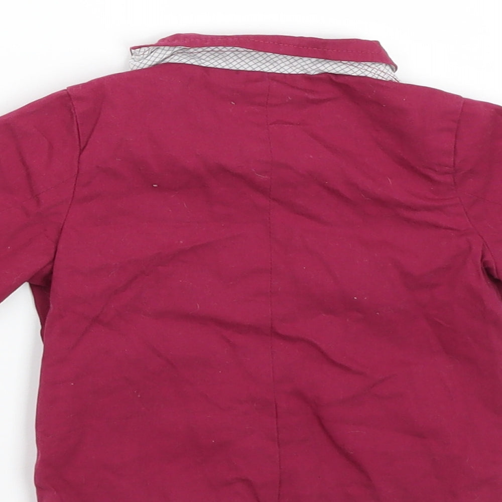 mamas & papas Baby Red   Jacket  Size 6-9 Months