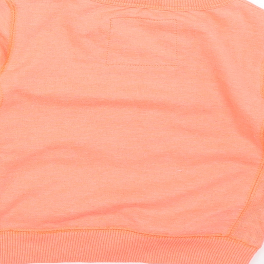 NEXT Baby Orange   Pullover Jumper Size 9-12 Months