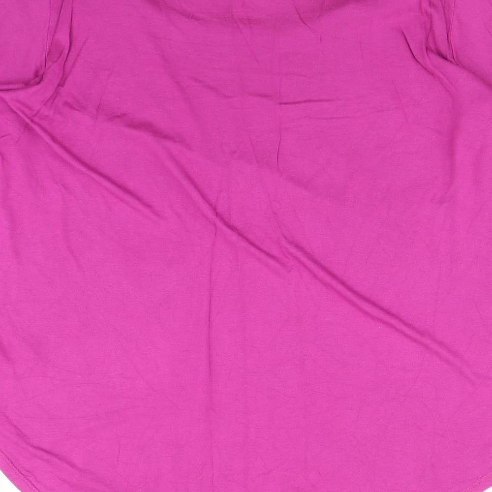 George Womens Purple   Basic T-Shirt Size 16