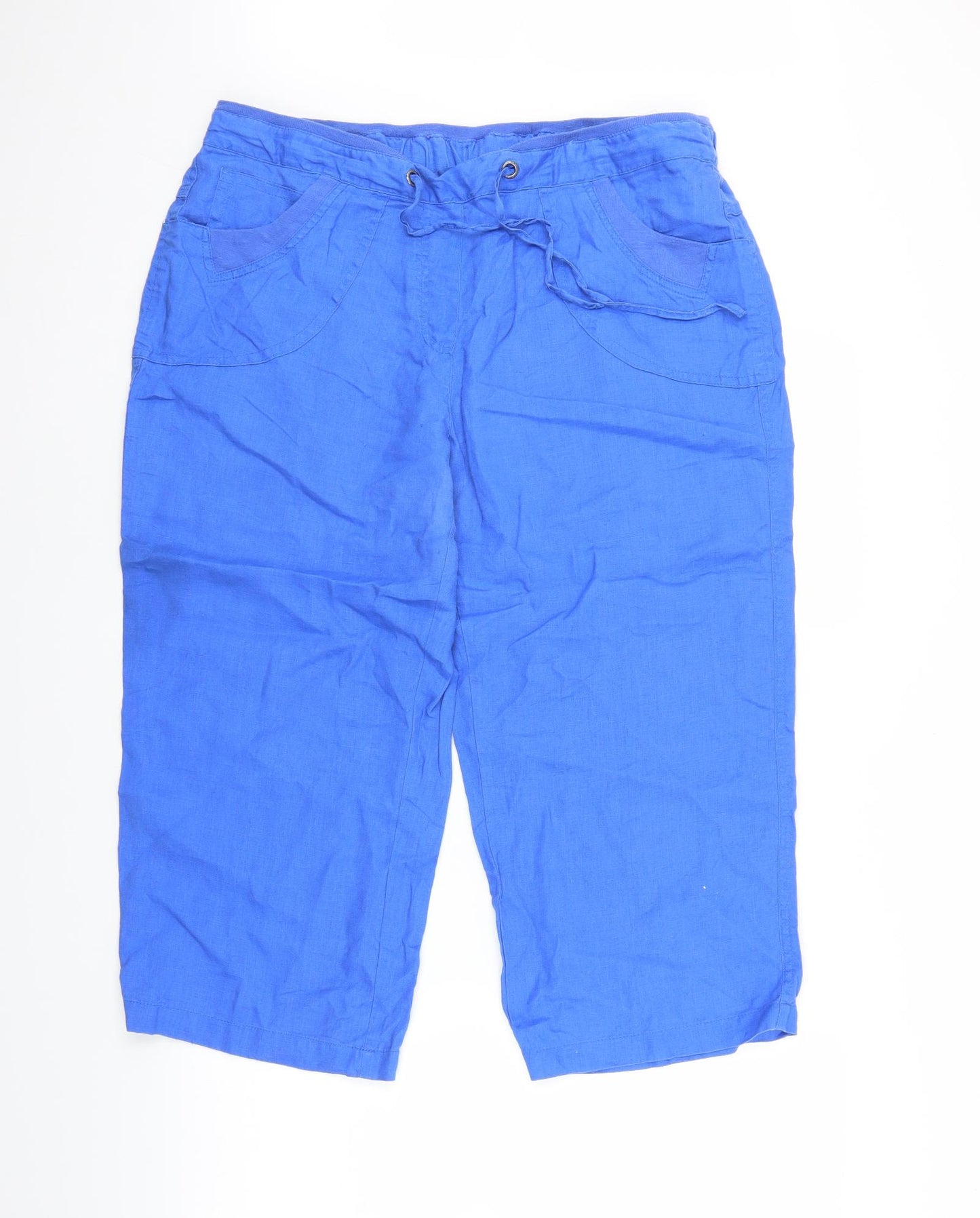 Marks and Spencer Womens Blue   Bermuda Shorts Size 16