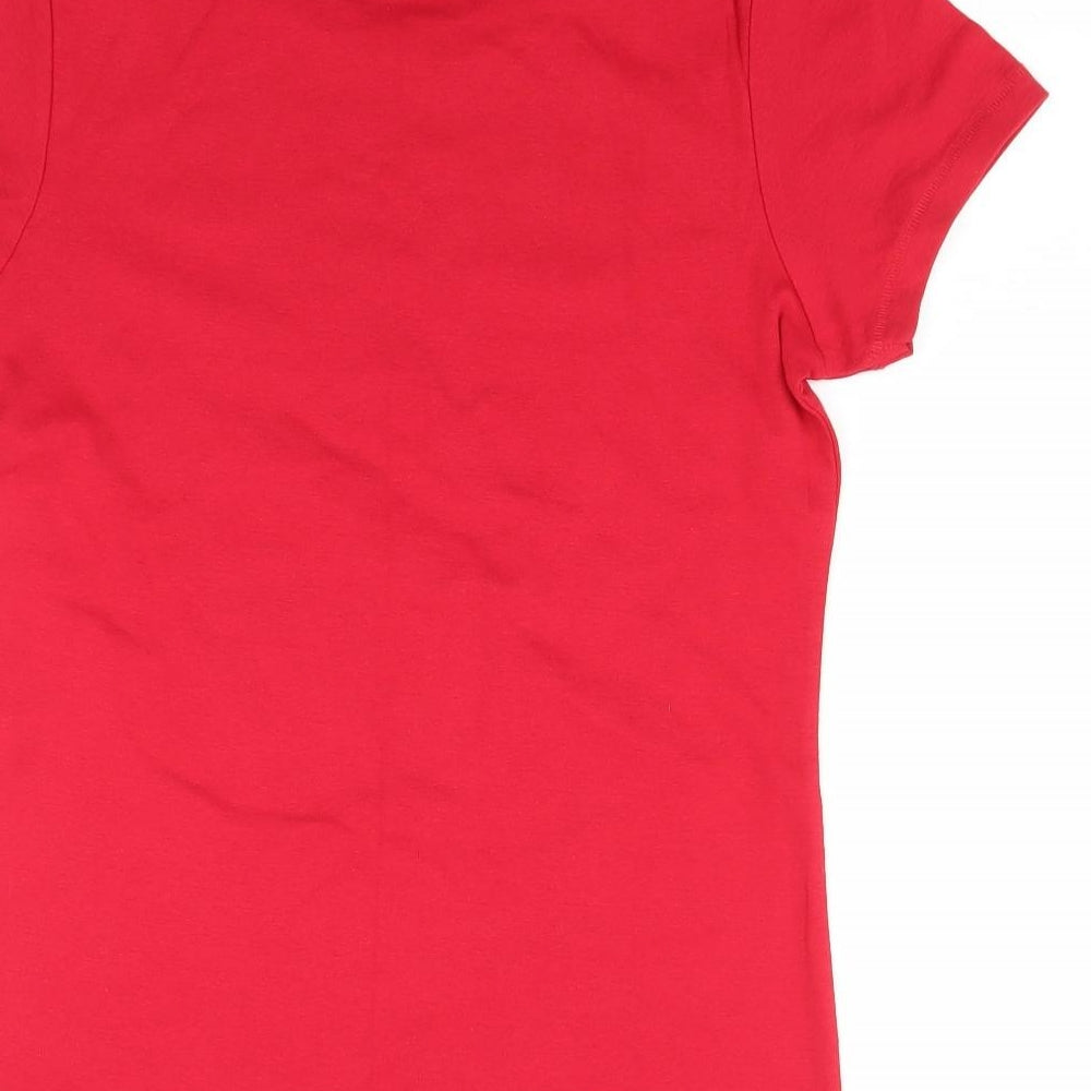 TU Womens Red   Basic T-Shirt Size 16