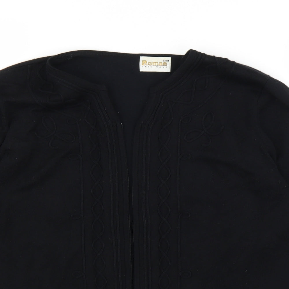 Roman Originals Womens Black   Cardigan Jumper Size M