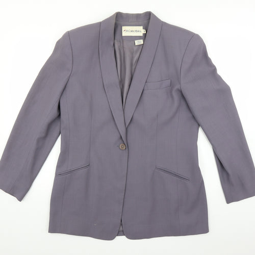 JH Collectibles Womens Purple   Jacket Suit Jacket Size 12