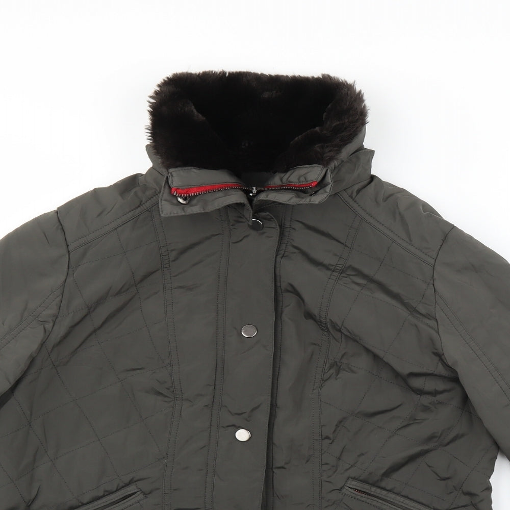 Zara Womens Green   Jacket Coat Size L