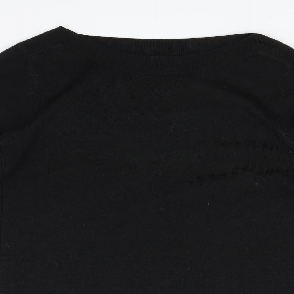 F&F Womens Black   Pullover Jumper Size 14
