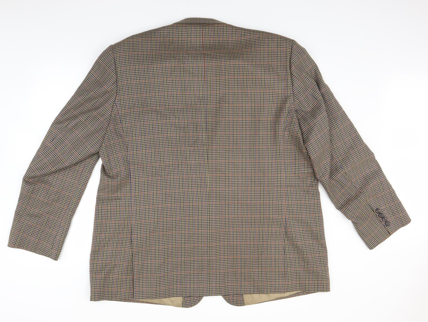 Skopes Mens Brown  Tweed Jacket Suit Jacket Size 50