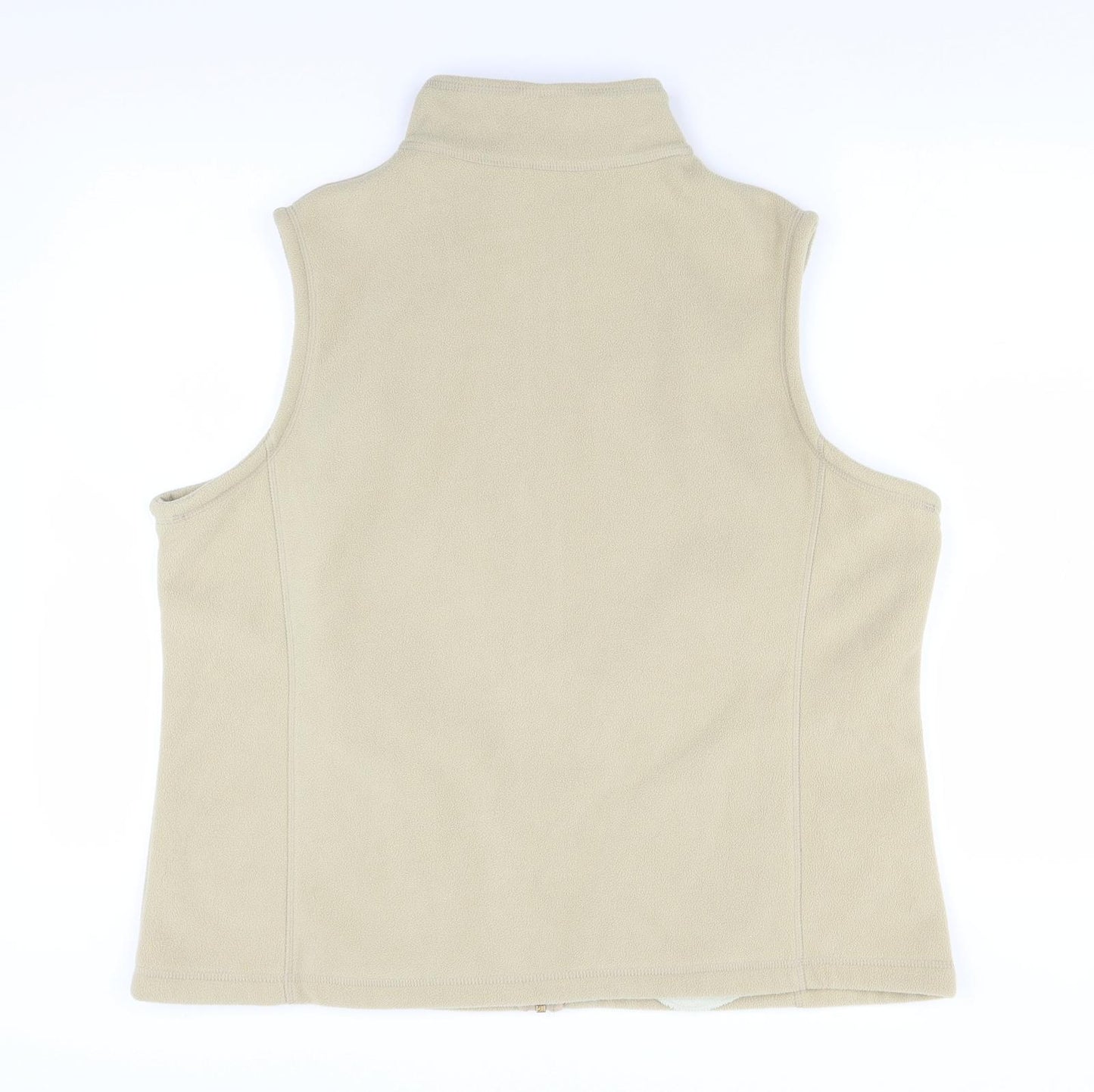 Marks and Spencer Womens Beige   Full Zip Sweatshirt Size 20