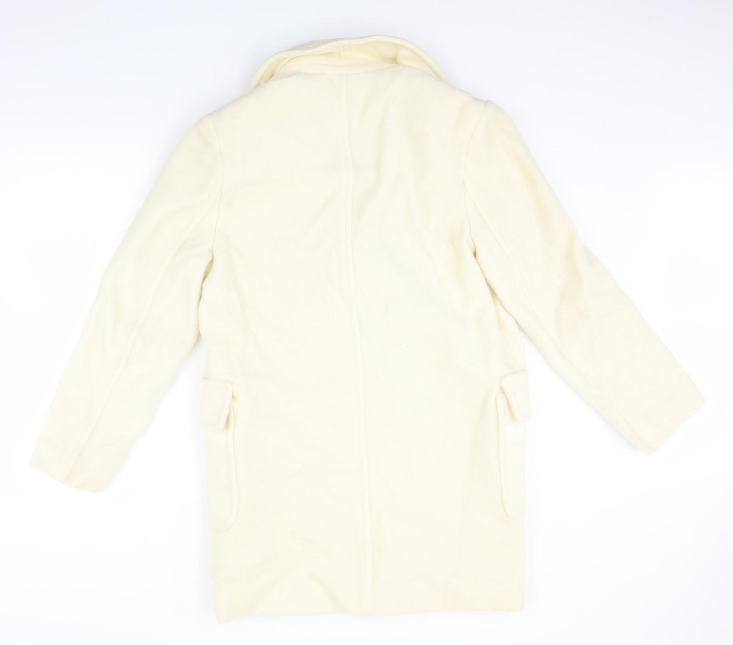 co ordinates Womens Ivory   Overcoat Coat Size 12