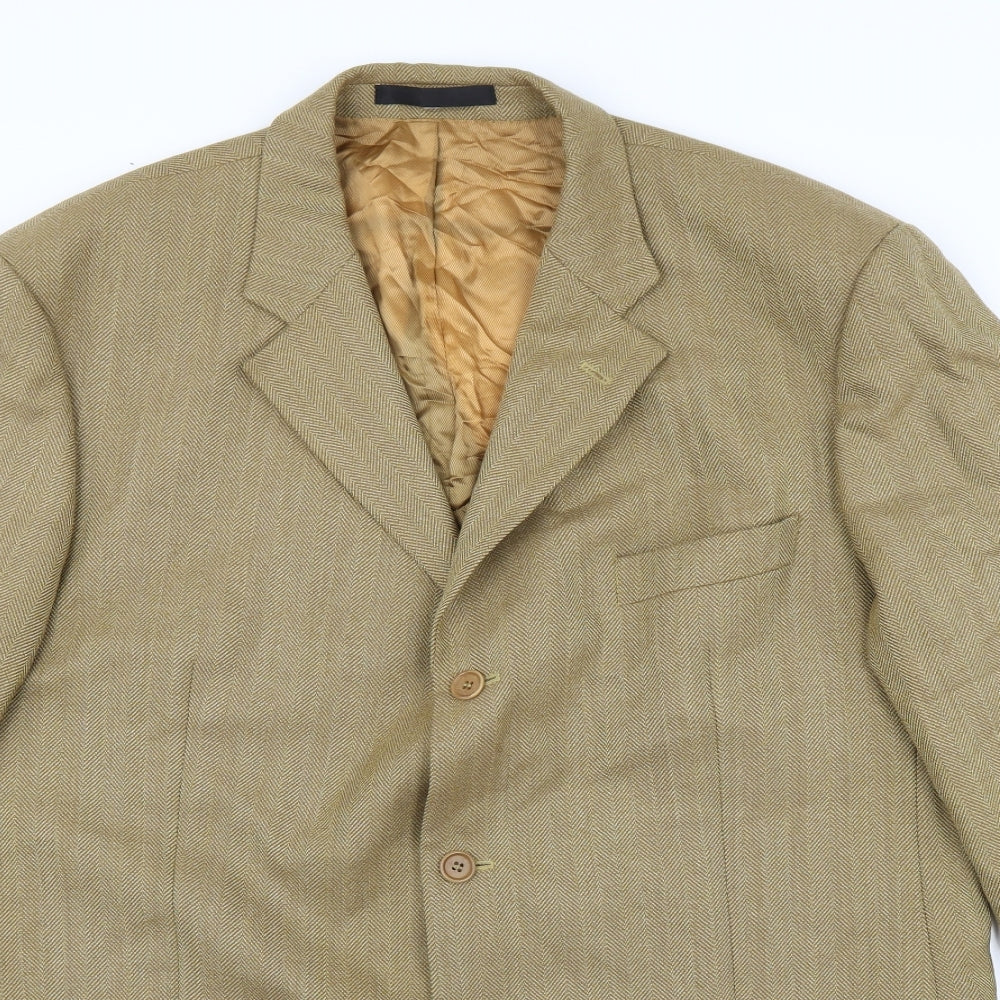 Marks and Spencer Mens Brown   Jacket Suit Jacket Size 46