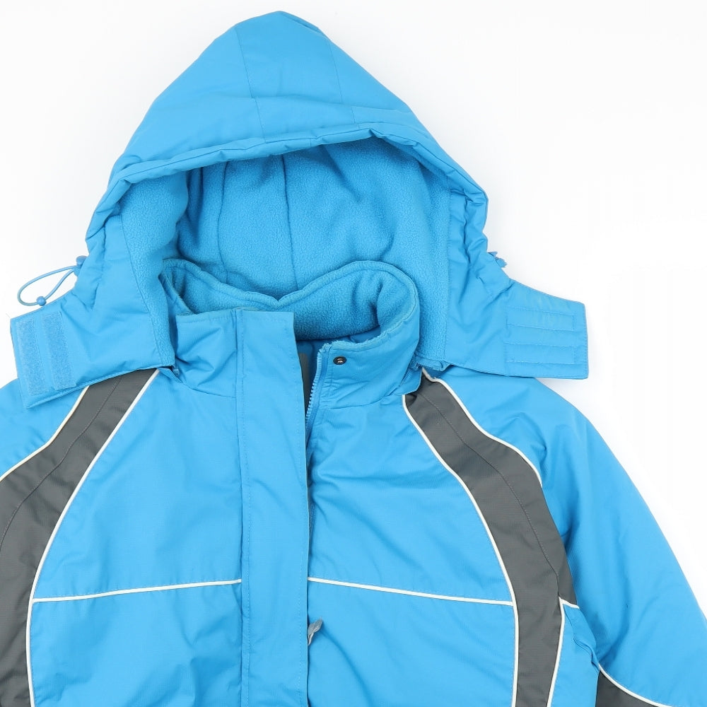 Parallel Womens Black   Ski Jacket Coat Size 18