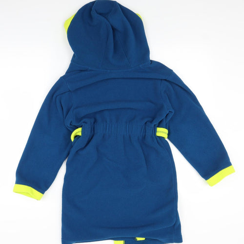 Matalan Boys Black Solid   Robe Size 8-9 Years  - Moshi Monsters