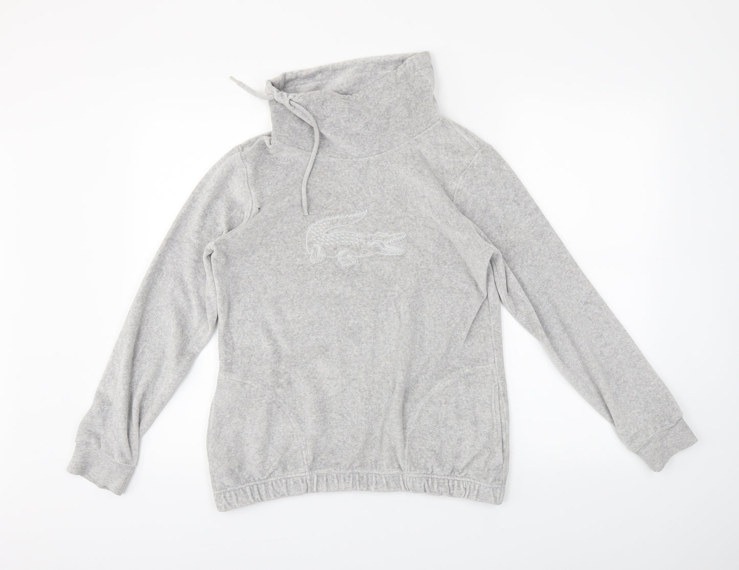 Lacoste Womens Grey   Pullover Jumper Size 10