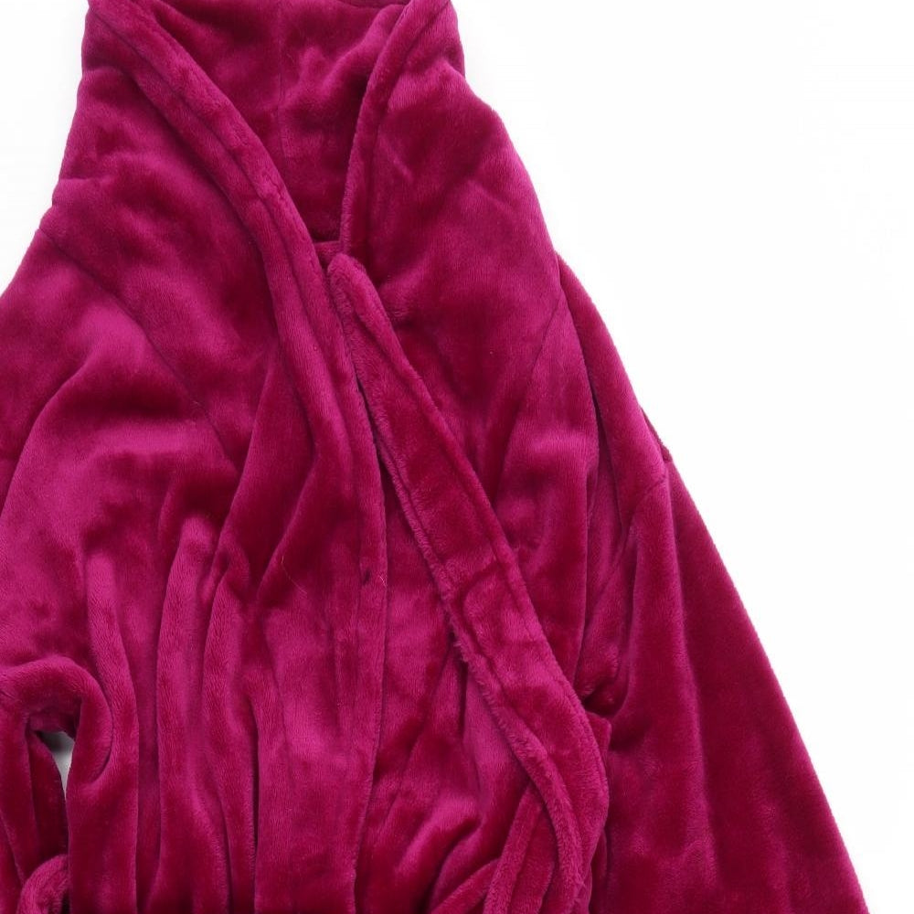 M&S Womens Purple Solid  Capri Robe Size 8