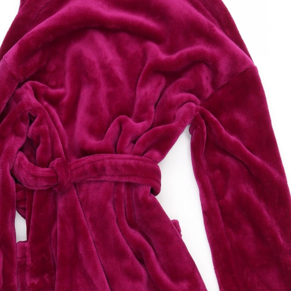 M&S Womens Purple Solid  Capri Robe Size 8
