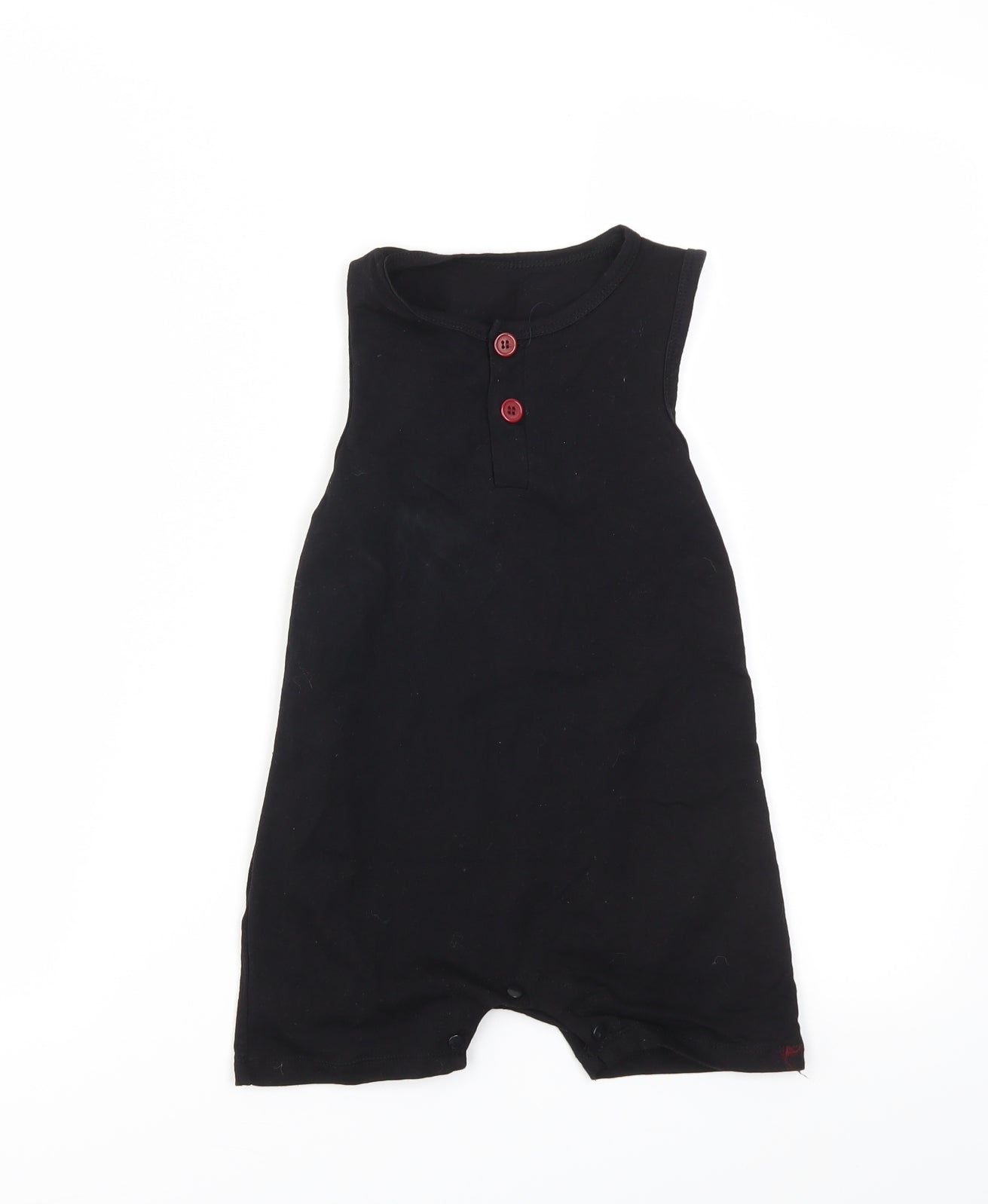 Preworn Boys Black   Unitard One-Piece Size 24 Months