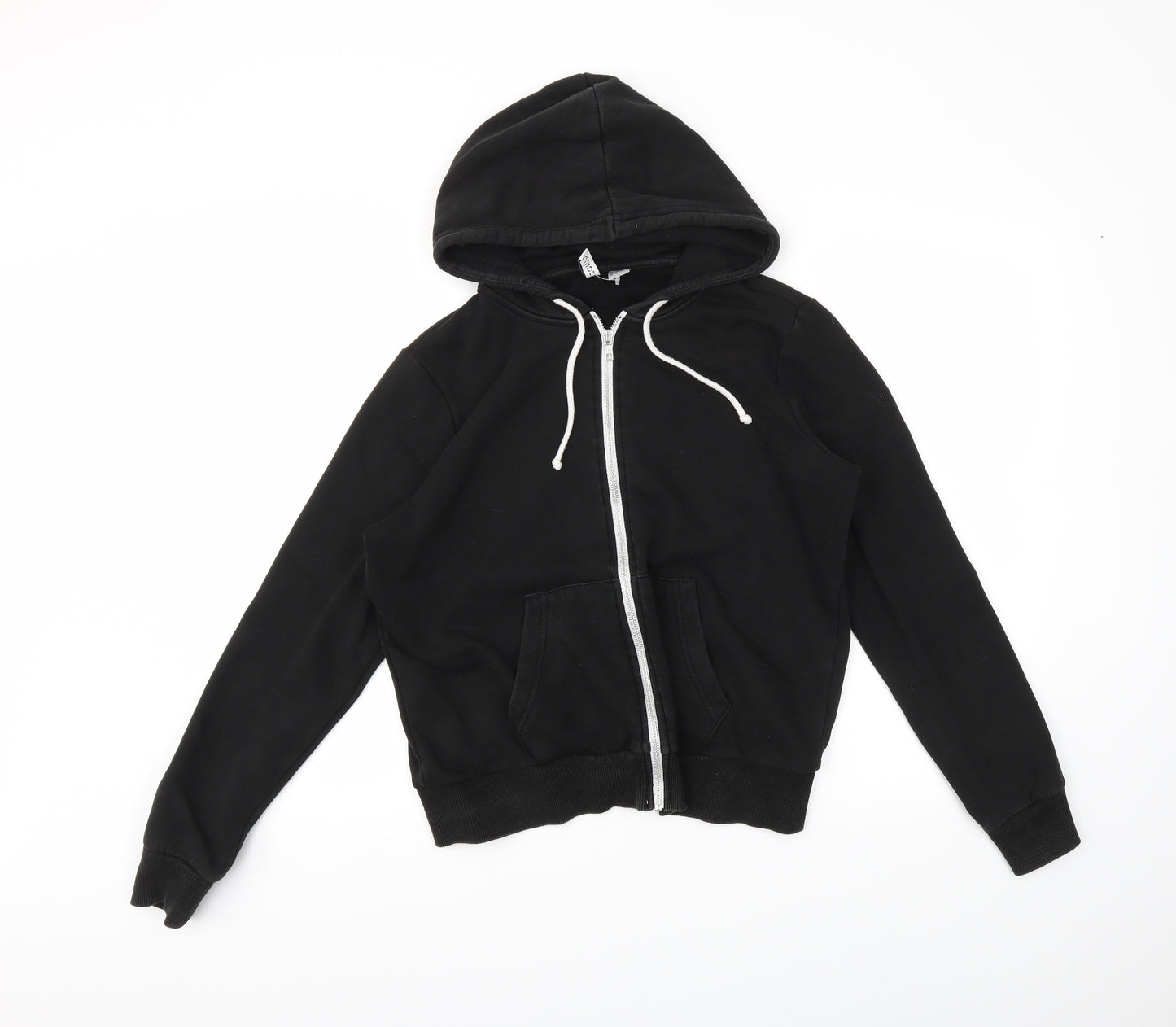 H&M Womens Black   Full Zip Hoodie Size M