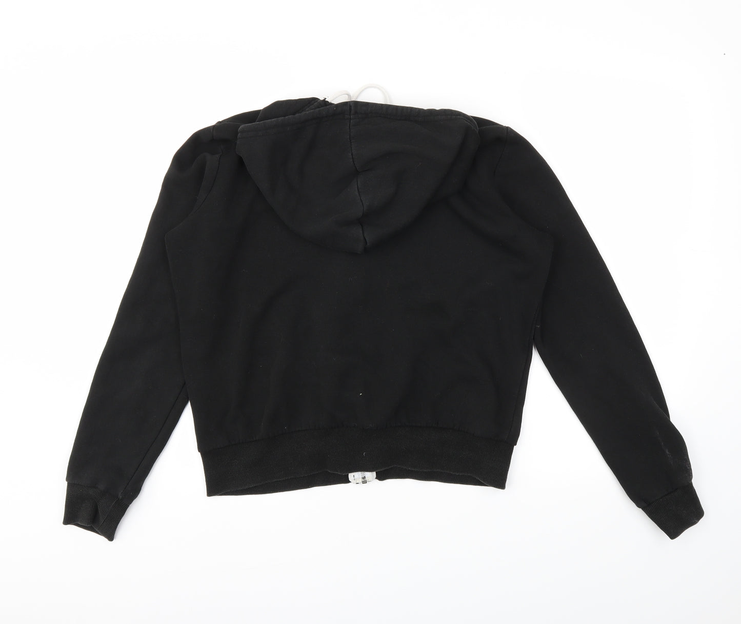 H&M Womens Black   Full Zip Hoodie Size M