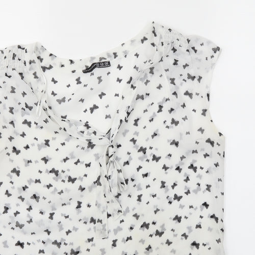 Atmosphere Womens White   Basic Blouse Size 12