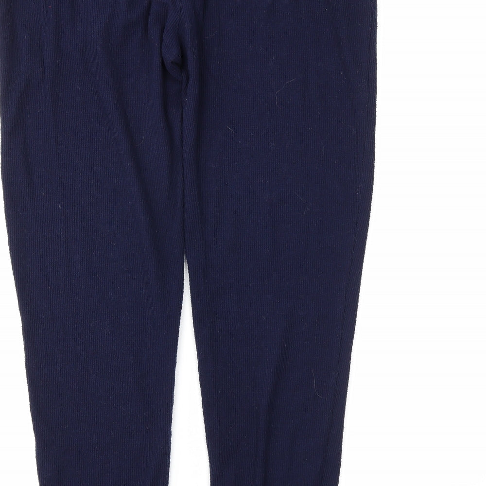 NEXT Womens Blue   Jogger Trousers Size 16 L26 in