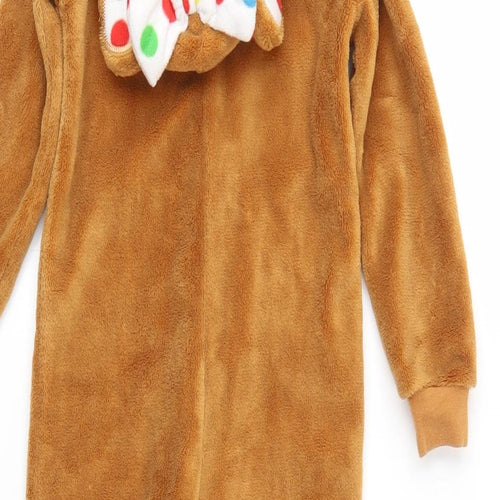 George Girls Brown Solid  Capri One Piece Size 3-4 Years  - Pudsey Bear