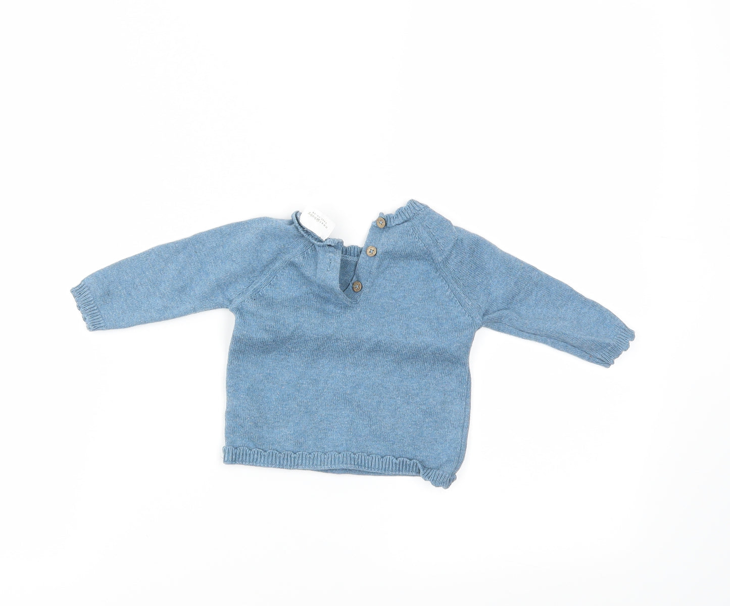 NEXT Girls Blue   Pullover Jumper Size 0-3 Months