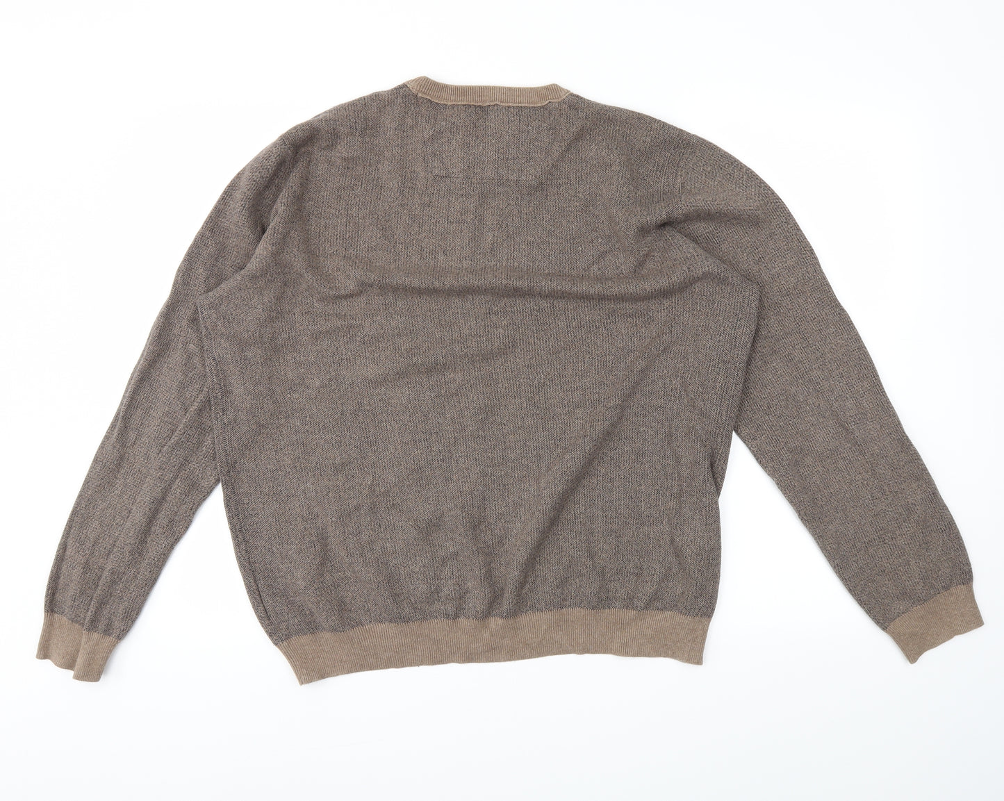 RJR.John Rocha Mens Brown   Pullover Jumper Size L