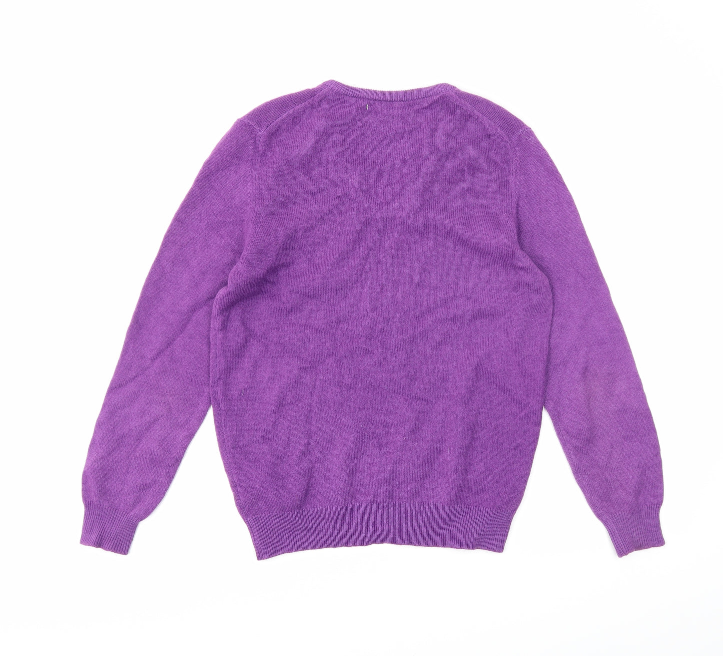 hawick Womens Purple   Pullover Jumper Size M