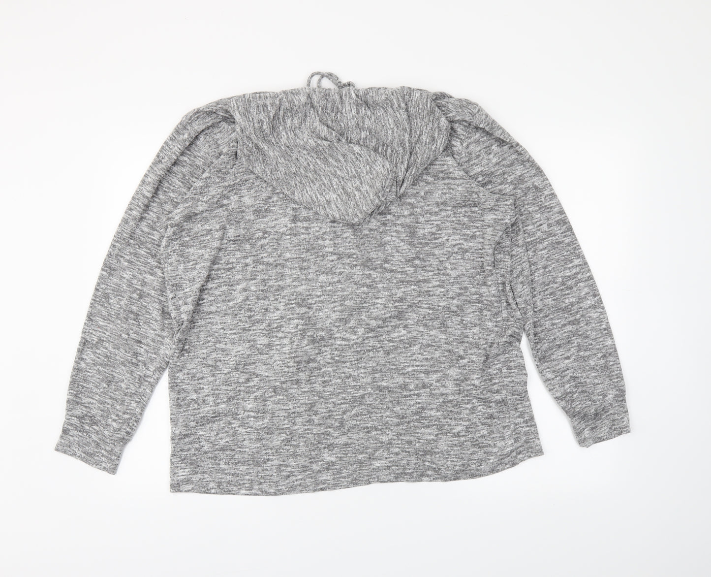 Papaya Womens Grey   Pullover Hoodie Size 22