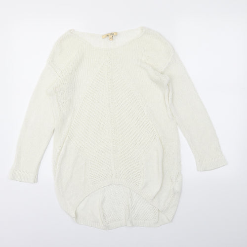 NEXT Womens Ivory   Tunic Jumper Size 10