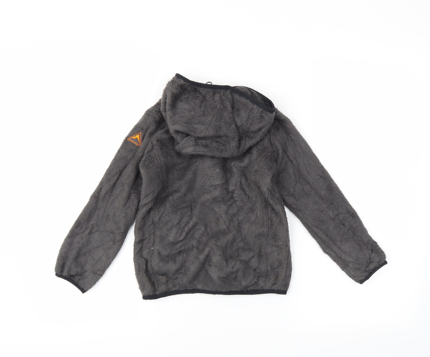 Crane Boys Grey   Full Zip Hoodie Size 5-6 Years
