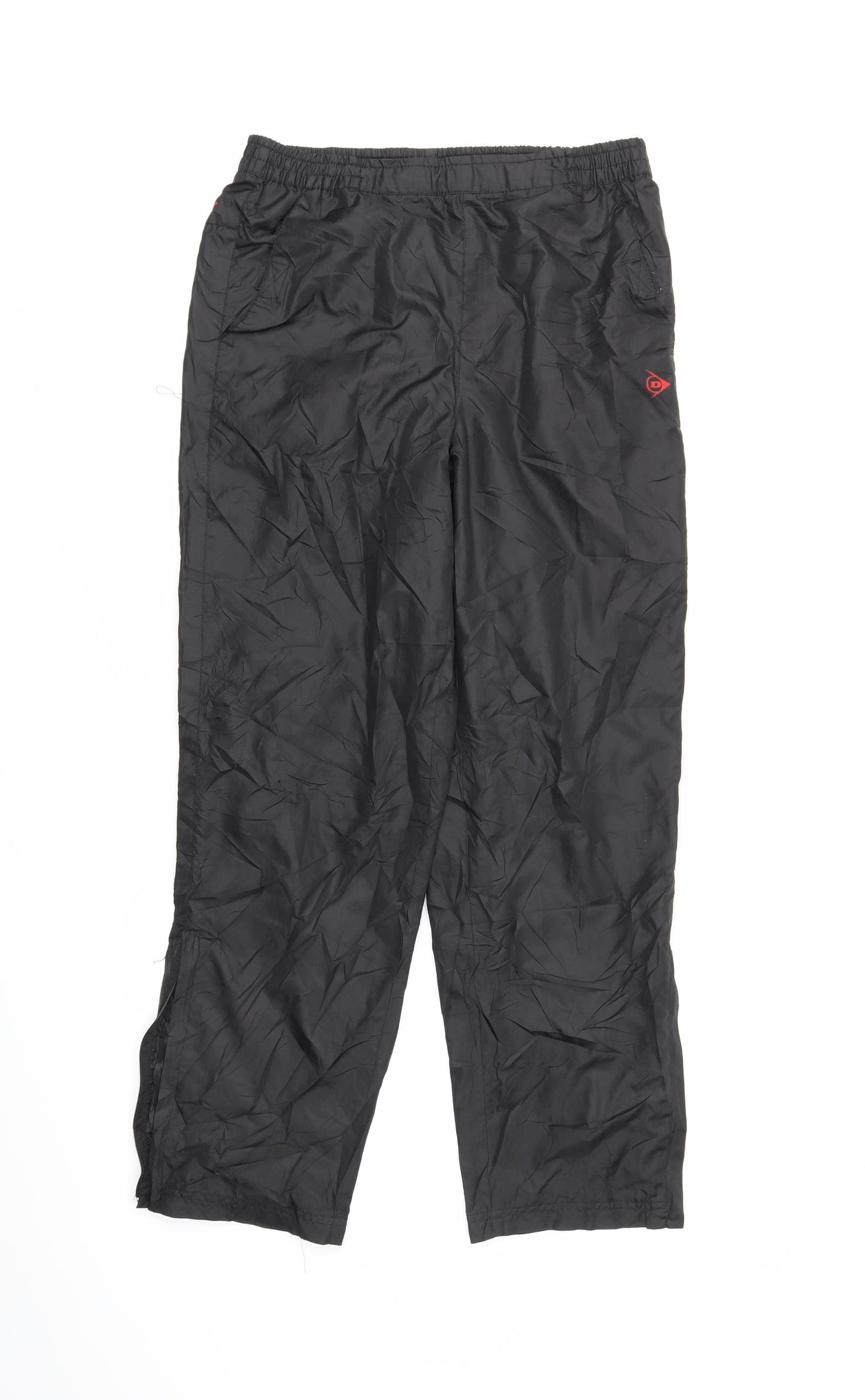 Dunlop Boys Black   Jogger Trousers Size 13 Years