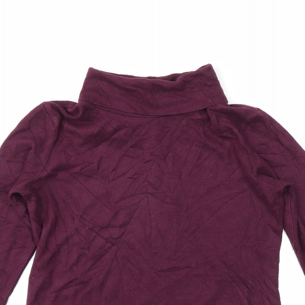 Preworn Womens Purple   Tunic T-Shirt Size XS