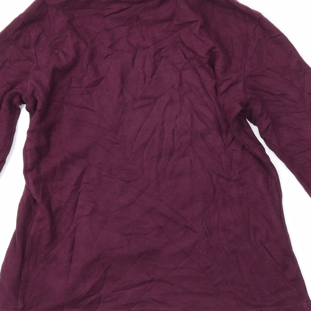 Preworn Womens Purple   Tunic T-Shirt Size XS