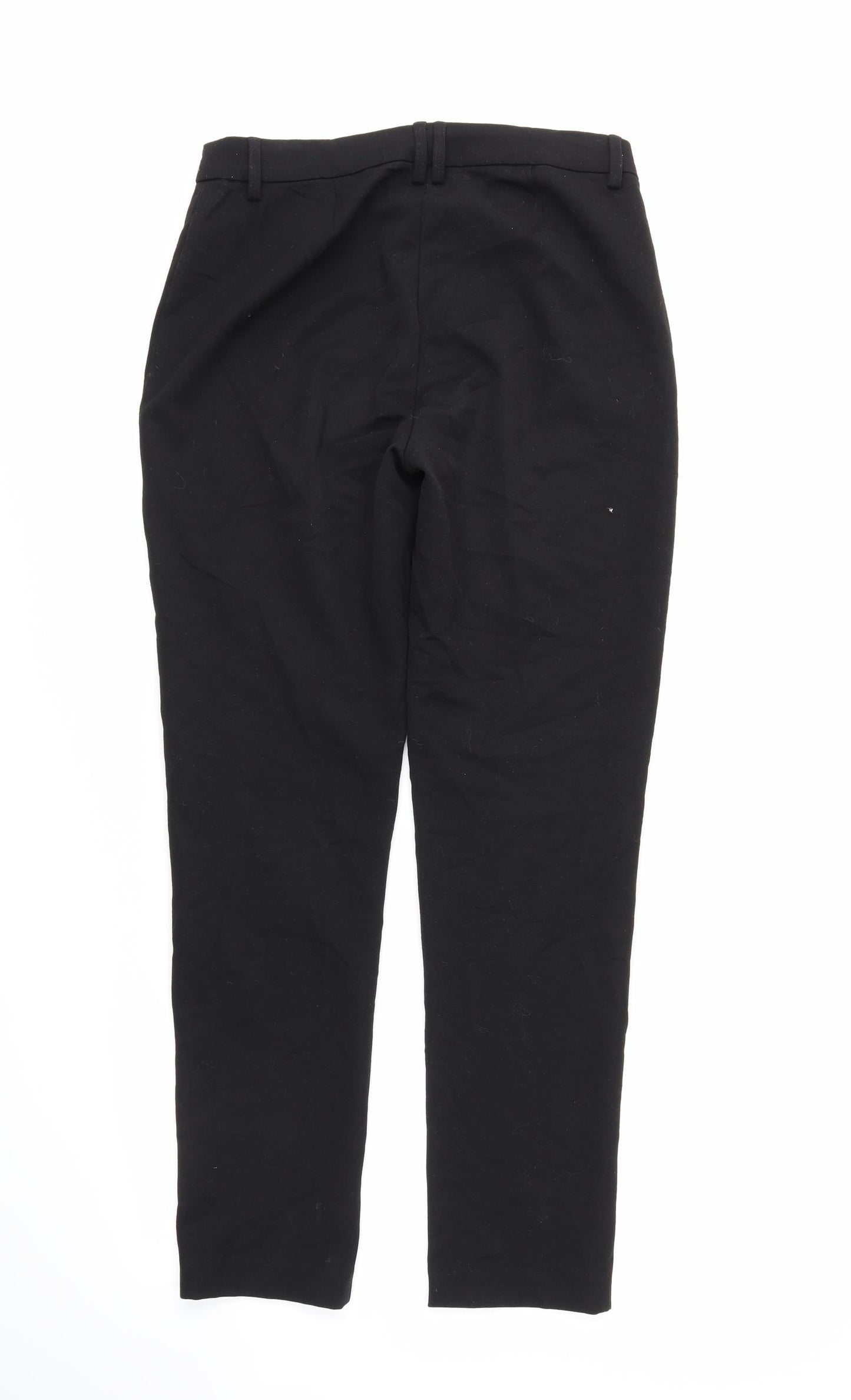 M&S Womens Black   Trousers  Size 10 L29 in