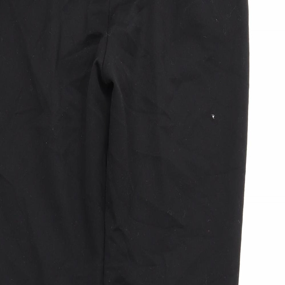 M&S Womens Black   Trousers  Size 10 L29 in
