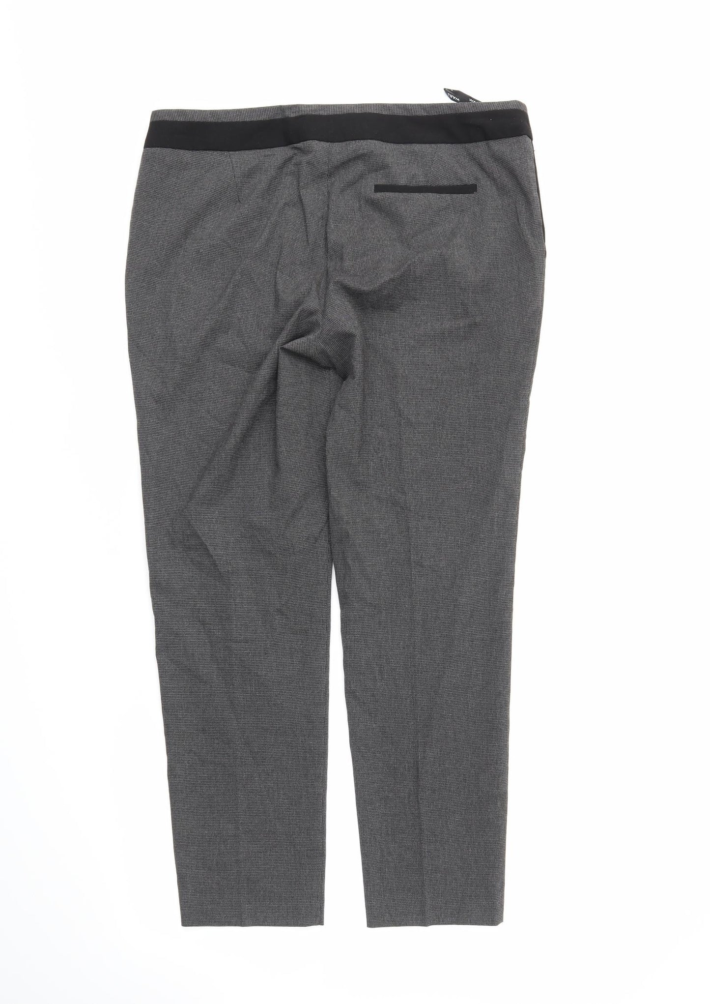 Warehouse Womens Grey   Trousers  Size 14 L25 in