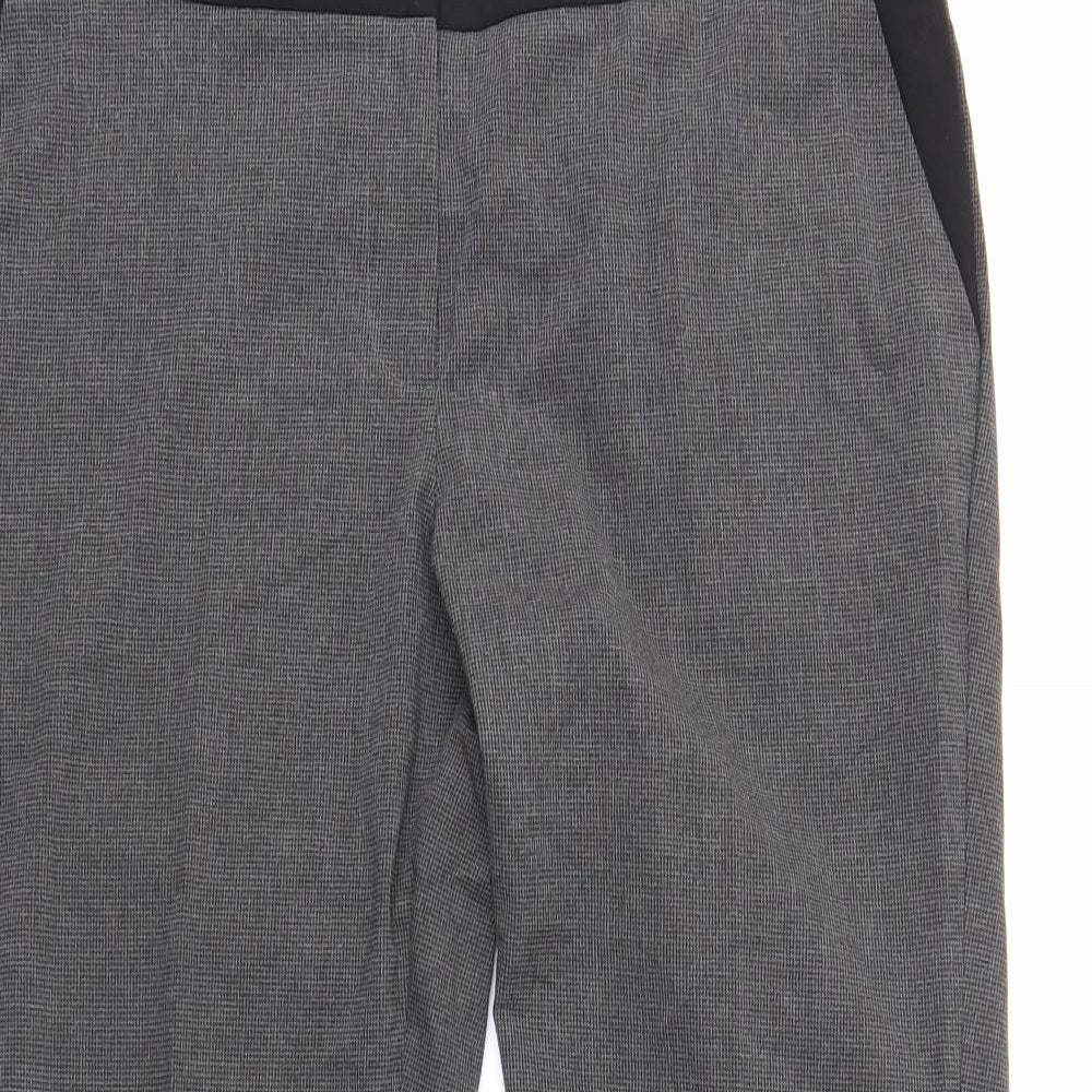 Warehouse Womens Grey   Trousers  Size 14 L25 in