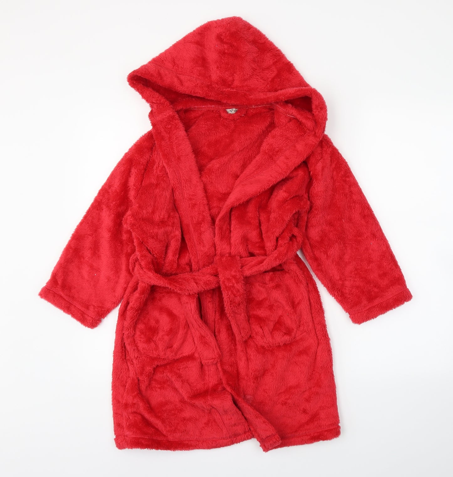 NEXT Girls Red   Capri Robe Size 7-8 Years