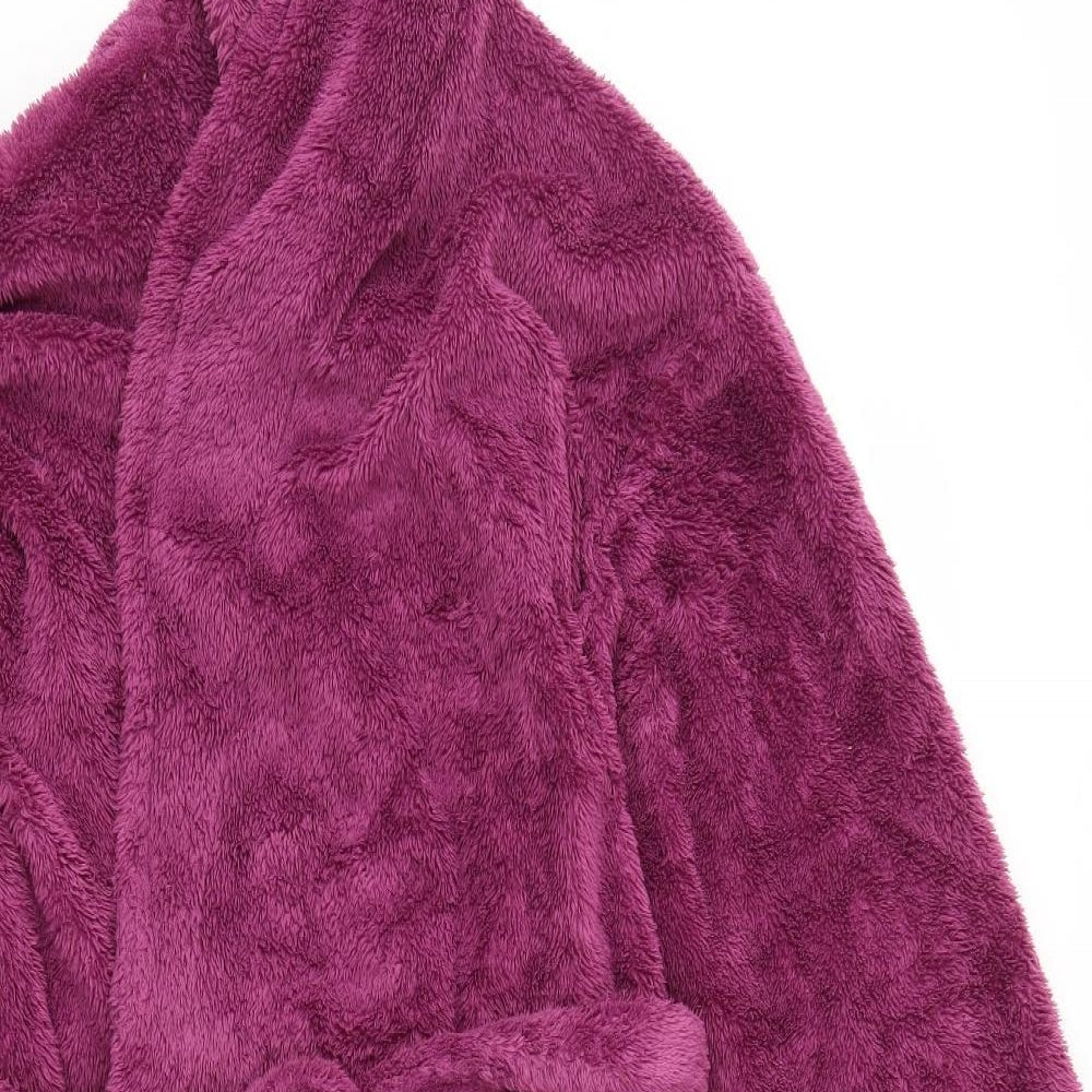 M&S Womens Purple Solid  Capri Robe Size 12