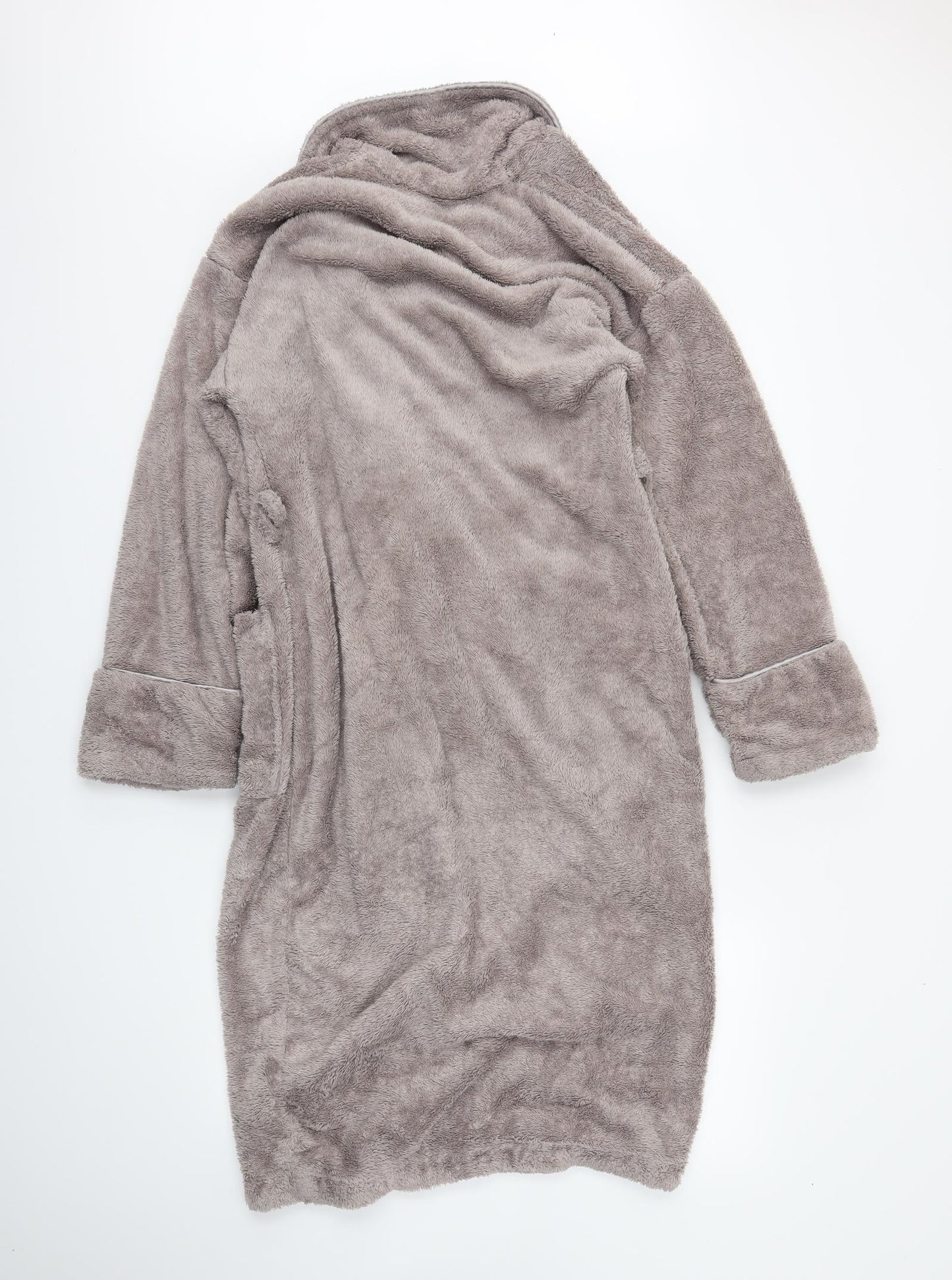 M&S Womens Brown Solid  Cami Robe Size 8