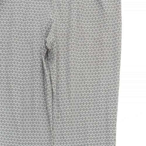 M&s Womens Grey   Trousers  Size 16 L28 in